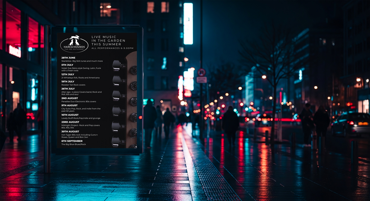 Poster hare and hound