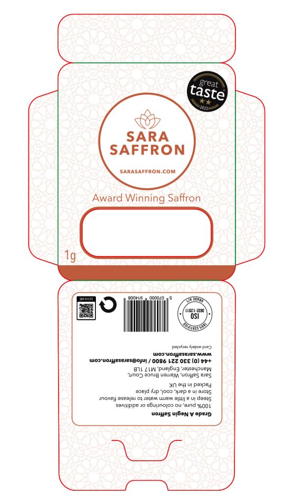saffron packaging
